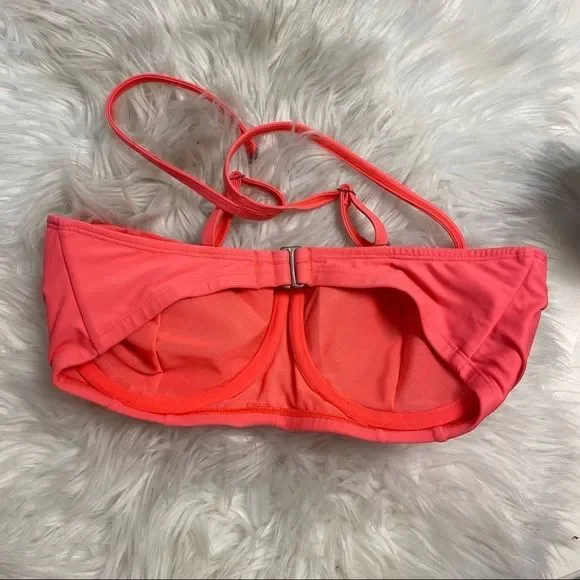 Athleta Bikini Top sz 34D/DD Neon # V58​​​ - Picture 4 of 8
